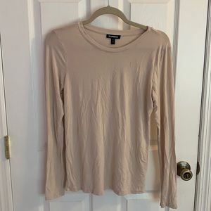 Light pink long sleeve top from express.